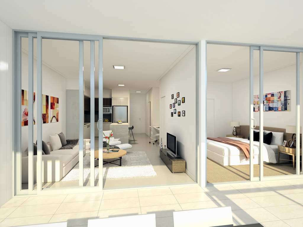 Oaks Brisbane Woolloongabba Suites Szoba fotó